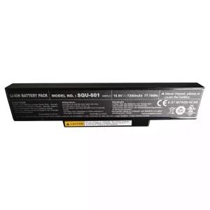 Laptop battery for CLEVO SQU-601