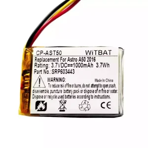 Replacement Bluetooth Headphone battery for Astro A50,Astro A20,Astro A38,HyperX Cloud Core Wireless