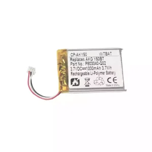 Replacement Bluetooth Headphone battery for AKG Y50BT,C50BT,P083040-Q02,USN-603048PCN-AK