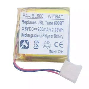 Replacement Bluetooth Headphone battery for JBL TUNE 500BT,JBL Synchros S400BT,Tune 600BT PN:JBL P062831