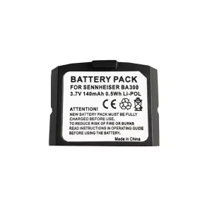 Replacement Bluetooth Headphone battery for Sennheiser BA300,500898
