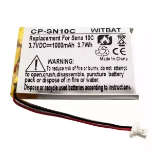 Replacement Bluetooth Headphone battery for Sena X1 Smart Helmet SP20 SP56 SP39