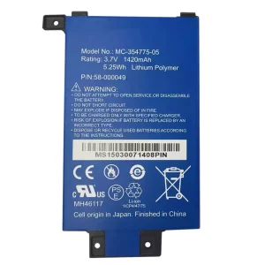 Tablet battery for AMAZON kindle MC-354775-05,58-000049
