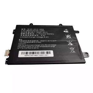 Tablet battery for HASEE B105-2S1P-3800