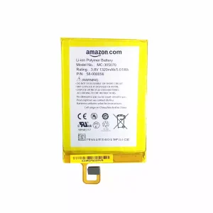 Tablet battery for AMAZON kindle voyage,MC-305070,58-000056