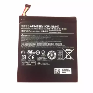 Tablet battery for ACER AP14E8K