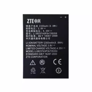 Phone battery Li3823t43p3h735350 for ZTE Q802t,v975,N986,Q801L,Q801U,u988s,n986