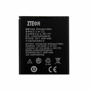 Phone battery Li3820T43P3h585155 for ZTE N983,V983,U960E,Z998,Z930C,Z930L,N9510,N9511,Z796C