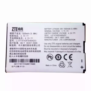 Phone battery LI3715T42P3H654251 for ZTE MF65,MF62,MF61,MF60,MF30,AC33,AC30,Z320,U900,U722,U232,U960,U862,U728,U720,U700,V960,VF945,V859,V857,V790,X925,X920,X501,D810,D800