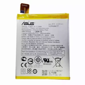 Phone battery C11P1511 for ASUS ZenFone 3
