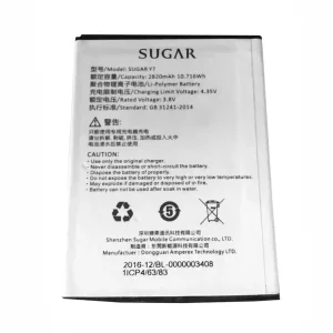 Phone battery for SUGAR Y7