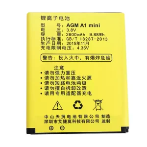 Phone battery for AGM A1 Mini