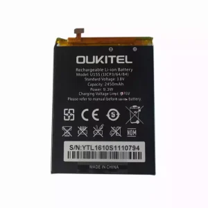 Phone battery for OUKITEL U15S