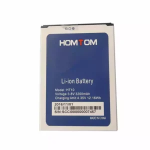 Phone battery for HOMTOM HT10