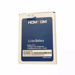 Phone battery for HOMTOM HT3