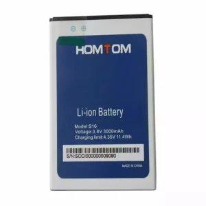 Phone battery for HOMTOM S16
