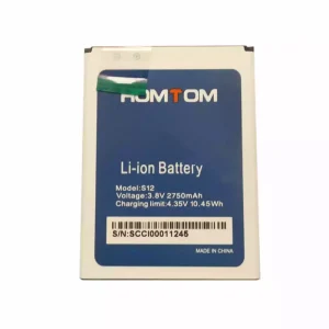 Phone battery for HOMTOM S12