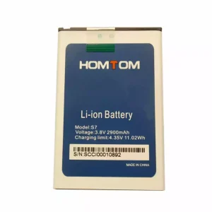 Phone battery for HOMTOM S7