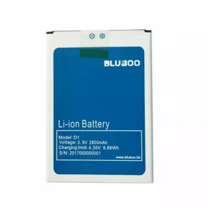 Phone battery for Bluboo D1