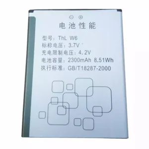Phone battery for THL W6