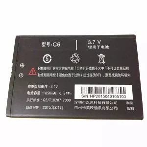 Phone battery for COMIO C6,C5