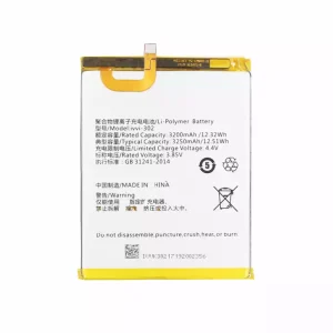 Phone battery ivvi-302 for ivvi V3