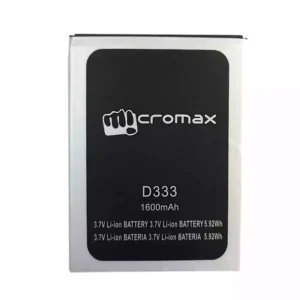 Phone battery for Micromax D333