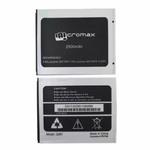 Phone battery for Micromax Q491