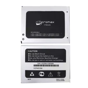 Phone battery for Micromax Q414