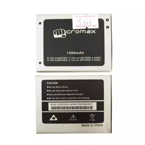 Phone battery for Micromax S301