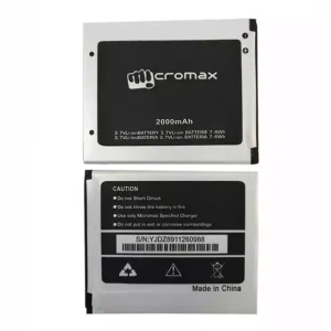 Phone battery for Micromax Q338