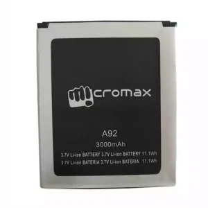 Phone battery for Micromax A92