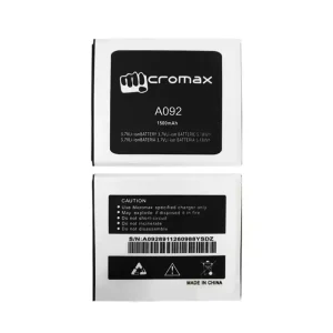 Phone battery for Micromax A092