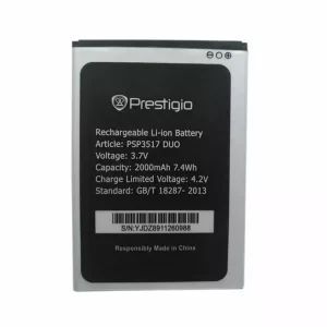 Phone battery for Prestigio PSP3517 DUO