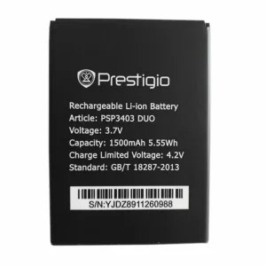Phone battery for Prestigio PSP3403 DUO