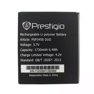 Phone battery for Prestigio PSP3450 DUO