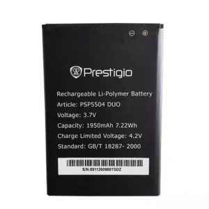 Phone battery for Prestigio PSP5504 DUO