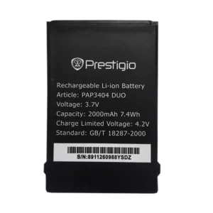 Phone battery for Prestigio PSP3404 DUO