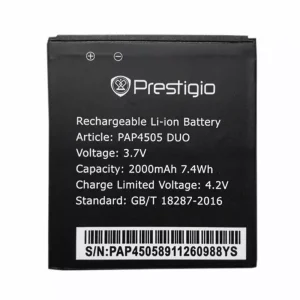 Phone battery for Prestigio PAP4505 DUO