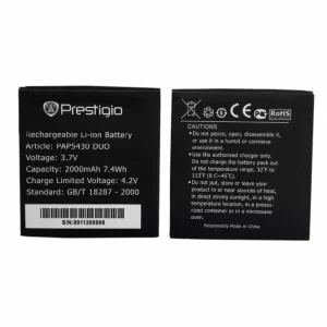 Phone battery for Prestigio PAP5430 DUO