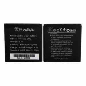 Phone battery for Prestigio PAP4322 DUO