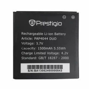 Phone battery for Prestigio PAP4044 DUO