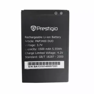 Phone battery for Prestigio PAP3400 DUO