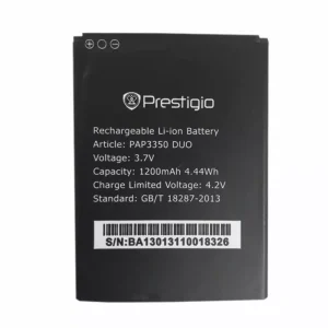 Phone battery for Prestigio PAP3350 DUO