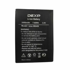 Phone battery for DEXP Ixion MS450