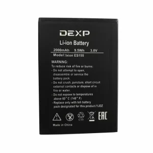 Phone battery for DEXP Ixion ES155