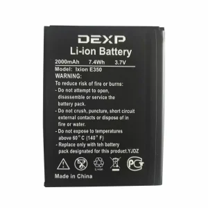 Phone battery for DEXP Ixion E350