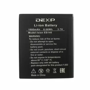 Phone battery for DEXP Ixion ES145