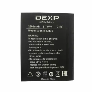 Phone battery for DEXP Ixion M LTE 5''
