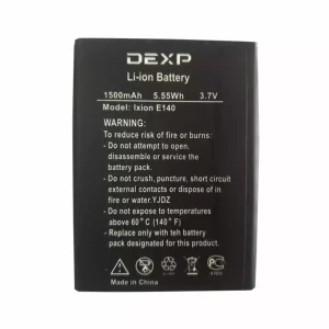 Phone battery for DEXP Ixion E140